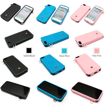 LIMS iPhone SE iPhone5S iPhone5 イタリアンPU レザー ケース カバー iPhoneSE アイフォンSE アイフォン5S アイフォン5 アイフォン ブランド かわいい おしゃれ バンパー 韓国 ストラップホール 大人女子 スマホケース ブラック ブルー ピンク iPhoneケース