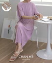 CHAN ME チャンミ セルフカットプリーツワンピース レディース 25春夏 全8色 M/L/LL