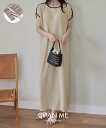 CHAN ME チャンミ 配色ワンピ レディース 25春夏 セルフカット 全3色 M/L/LL