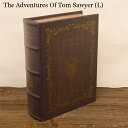 シークレットボックス 【Tom Sawyer(L)】 洋書型小物入れアンティーク調インテリア雑貨 ステルス