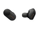 SONY ワイヤレスノイズキャンセリングイヤホン WF-1000XM3 B ブラック (2)