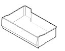 SHARP 冷蔵庫棚 チルドケース 2014281956 部品(2)