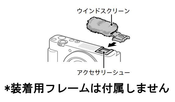 SONY ������ ������ɥ����꡼�� ZV-1F/ZV-1M2/ZV-E1/ZV-E1L ��°�� �֥�å� / �ۥ磻��