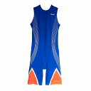 【サンプル品】トライスーツ メンズ HUUB フーブ Japan Special ELITE TRISUIT REARZIP ジャパン スペシャル エリート トライスーツ リミテッドエディション ブルー ホワイト Blue/White トライアスロンウェア サイクルジャージ サイクリングジャージ SUP HBMT19053 19054 その1