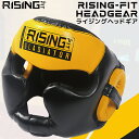 2025年新作 RISING-FIT ヘッドギア ボクシングヘッドギア MMAヘッドギア スパーリング ヘッドガード 格闘技 防具 通気 メッシュ 通気性 骨格保護 ベルクロ ユニセックス メンズ レディース 格闘技用品 練習用 顔面ガード グリップ感 強化トレーニング 初心者用 上級者用