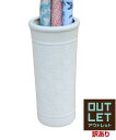 【アウトレット・訳あり品】陶器 傘立て(ホワイト・編み模様)傘 アンブレラ インテリア アンブレラスタンド 陶器 収納 玄関 アウトレット 雨具 玄関家具 オフ...
