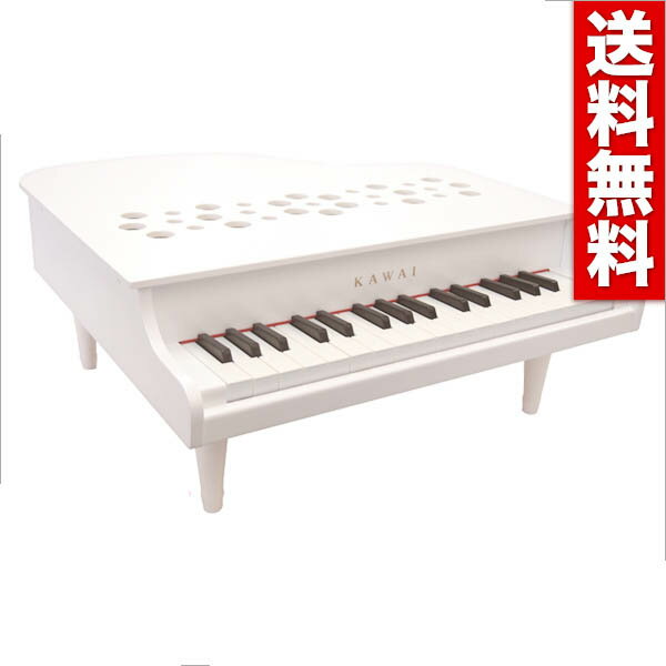 【在庫あり即納】カワイ ミニピアノ P-32（ホワイト:1162）【あす楽】32鍵 ピアノ ...