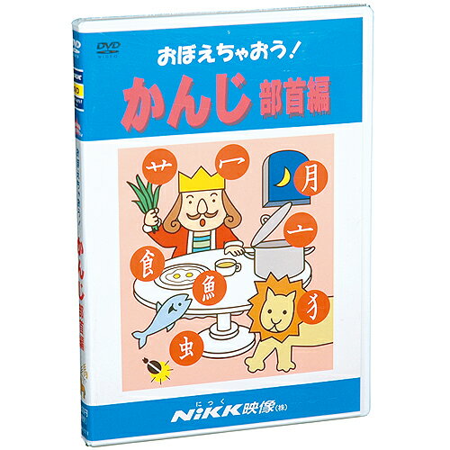 DVD おぼえちゃおう！ かんじ 部首編【あす楽】知育 教材 幼児 子供 小学生 家庭学習 自宅学習 宿題 にっく映像 国語