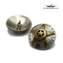 【FUNNY正規取扱店】【ループタイプ】【直径29mm】メンズ 財布 パーツ FUNNY ファニー コンチョ チーフスタートロフィーコンチョ ループ式 29mm 1個 インディアンヘッド ウエスタン アクセサリー カスタムパーツ