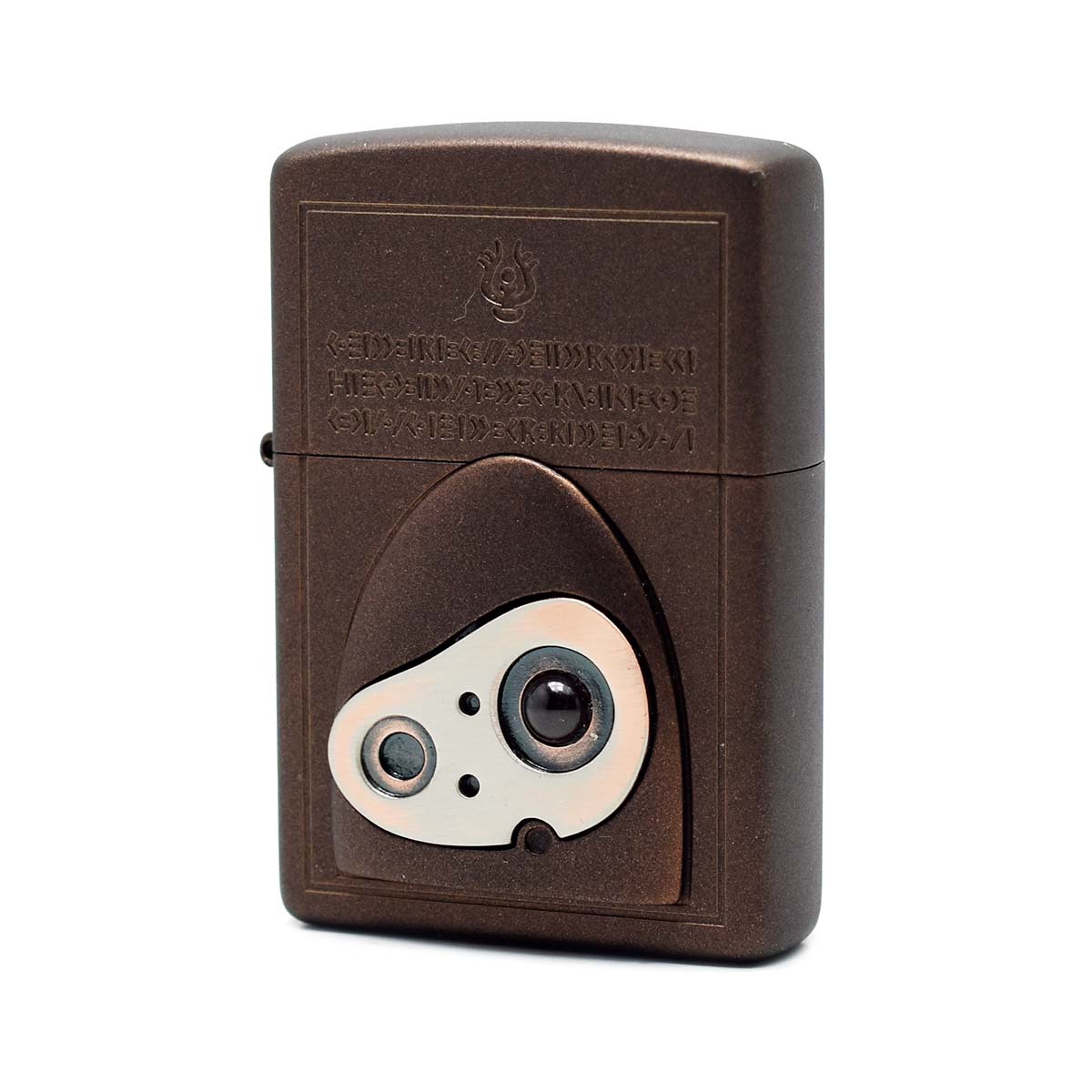 【対象商品はインナーケース名入れ無料】【ジブリZIPPO正規取扱店】天空の城 ラピュタ メタルフェイス4 NZ-55 (NZ-26) ロボット兵 ジッポー オイ...