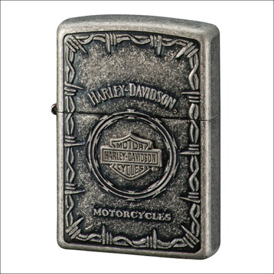 【ZIPPO正規取扱店】【対象商品はインナーケース名入れ無料】ZIPPO ハーレー≪ハーレーダビッドソン HDP-68 Sメタル バー&シールド シルバーイブシバレル≫オイルライター ハーレーダヴィッドソン ジッポー