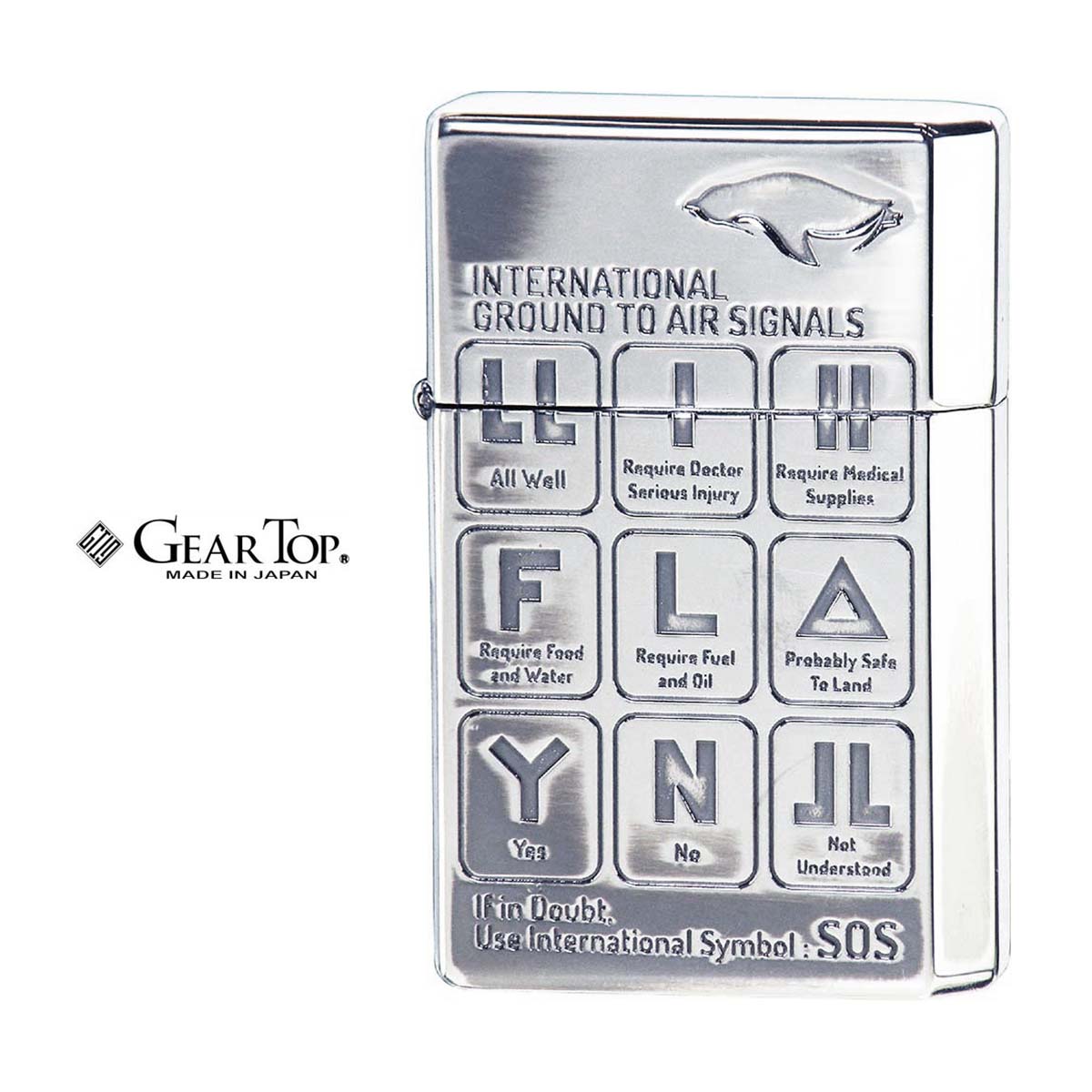 GEAR TOP 谷Źۥ饤 ZIPPO ȥå GEAR TOP 饤 ڥ󥮥  񿮹 ȥɥ  е Ĺ Ū  ե ץ쥼 Made in JAPAN