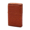 【ZIPPO正規取扱店】国内唯一のエコレザー認定鮫革 革巻き ZIPPO オイルライター ジッポー 本革 レザー 気仙沼産 シャークスキン 鮫革 ブラウン 喫煙具 ハンドメイド レザークラフト インサイドユニット 名入れ 無料