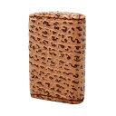 【ZIPPO正規取扱店】国内唯一のエコレザー認定鮫革 革巻き ZIPPO オイルライター ジッポー 本革 レザー 気仙沼産 シャークスキン 鮫革 ハニーブラウン 喫煙具 ハンドメイド レザークラフト インサイドユニット 名入れ 無料