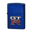 【ZIPPO正規取扱店】【対象商品はインナーケース名入れ無料】ZIPPO オイルライター ジッポー 5代目 GT-R エンブレム ブルー 〔BNR34〕 NISSAN SERIES スカイライン R34 誕生日 プレゼント ギフト 日産 日本車