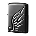 名入れライター・ジッポ 【ZIPPO正規取扱店】【対象商品はインナーケース名入れ無料】ZIPPO 彫刻 ≪ZIPPO　レジェンドオブアーマー　V-WING 「BK」≫/ジッポ/ジッポー/誕生日/プレゼント/バイク/バイカー/ラッピング