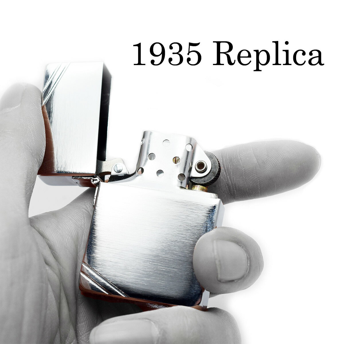 【ZIPPO正規取扱店】【対象商品はインナーケース名入れ無料】1935 REPLICA ZIPPO ライター オイルライター ジッポー 1935 レプリカ 復刻...