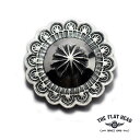 楽天CHAOS Accessory【THE FLAT HEAD 正規取扱店】【Lサイズ 直径40mm 大型コンチョ】フラットヘッド シルバーアクセサリー スタンプコンチョ ウォレット メンズ 財布 鞄 バッグ カスタムパーツ SVC-01 スターリング シルバー 925