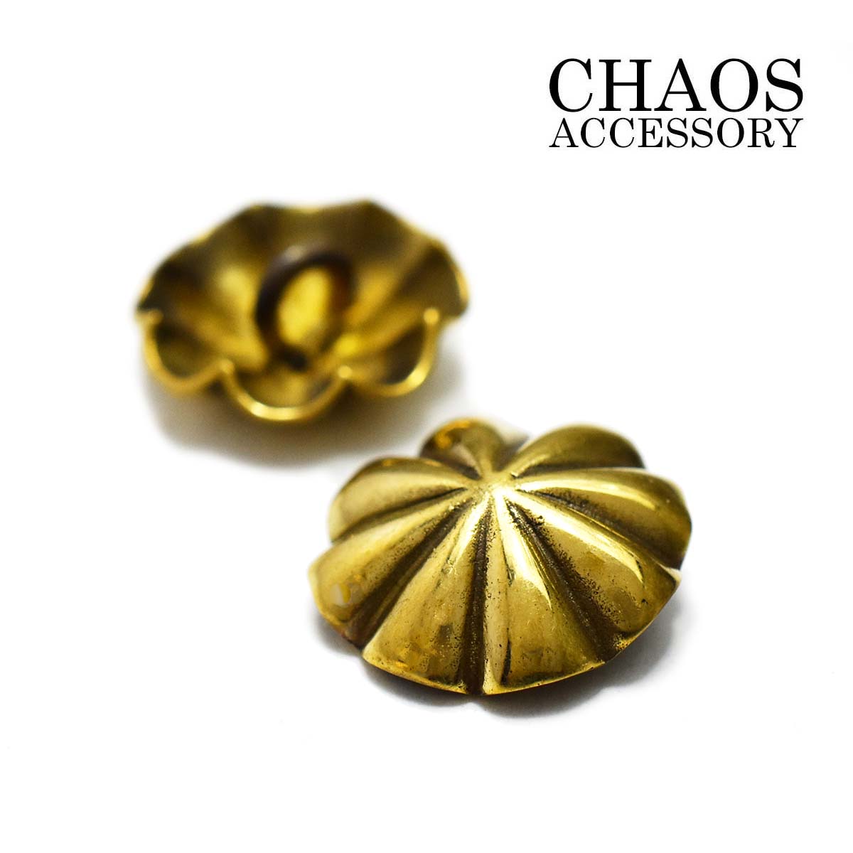 【ループタイプ】【直径14mm】ヘアコンチョ 真鍮 コンチョ ナバホ ネイティブアメリカン テイスト アポロ シェル ウニ コンチョ 14mm SSサイズ 小型...