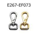 【メール便対応】ナスカン 薄型 金具 スナップフック レバーナス 回転フック キーホルダー ストラップ パーツ 360°可動式 カラビナ シルバー ゴールド ル...