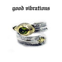 【good vibrations 正規取扱店】【送料無料】シルバーアクセサリー 指輪 グッドバイブレーションズ シルバー925 シルバーリング ラスタ ヘンプ ...