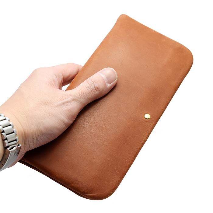 【8/19〜8/23 39ショップ買いまわり】【正規取扱店】【解説動画あり】日本製 本革 メンズ 長財布 レディース がま口財布 ロングウォレット Groover Leather グルーバーレザー WDG-100 がま口長財布 隠し口金 ドレスがま口 4カラー レザー 牛革 日本製 手作り