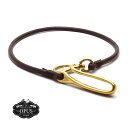 【正規取扱店】【全色3カラー】OPUS オーパス サドルレザー フック付きウォレットロープ 真鍮 ゴールドカラータイプ 一本革 丸レース ウォレットレーン OP...