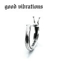 【good vibrations 正規取扱店】【送料無料】シルバーアクセサリー 指輪 ナメクジ なめくじ リング Lサイズ ラージサイズ グッドバイブレーションズ シルバー 925 純銀 ゆびわ 男性用 女性用 かわいい キモカワ