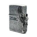 名入れライター・ジッポ 【ZIPPO正規取扱店】【対象商品はインナーケース名入れ無料】ZIPPO ハーレー≪ハーレーダビッドソン HDP-65 サイドメタル シルバーイブシバレル≫オイルライター ハーレーダヴィッドソン ジッポー