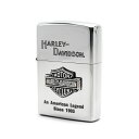 【ZIPPO正規取扱店】【対象商品はインナーケース名入れ無料】 即納 ZIPPO ハーレーダビッドソン シルバー ロゴメタル ジッポー HDP-09 HARLEY-DAVIDSON ジッポ ジッポー 誕生日