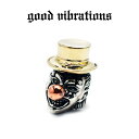 【good vibrations 正規取扱店】【送料無料】シルバーアクセサリー ピアス 片耳 メンズ ブランド グッドバイブレーションズ 道化師 クラウン ピエロ ジョーカー タトゥー レディース ピアス スタッド スターリング シルバー 925 純銀