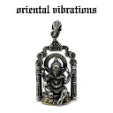 【oriental vibrations 正規取扱店】【送料無料】シルバーアクセサリー メンズ オリエンタルバイブレーションズ 和柄 富の神様 学問の神 ヒンド...