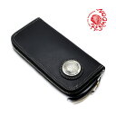 【REDMOON 正規取扱店】【オイルレザー】ベーシック レッドムーン 財布 ブランド メンズ 長財布 革 ラウンドファスナー コンチョ ロングウォレット ブラック LP2000-RMA OBK 本革 レザー ウォレット アメカジ コーデ おしゃれ