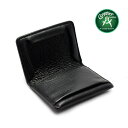 【正規取扱店】【在庫限り】【残り1点】差し込み型ギミック Groover Leather/グルーバーレザー GCC-100-BLK 手縫い 小銭入れ フラップロ...