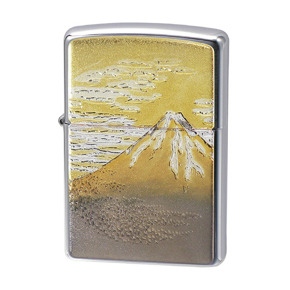 【ZIPPO正規取扱店】【対象商品はインナーケース名入れ無料】ZIPPO 和柄 ≪ZIPPO 電鋳板 富士(電鋳貼り)≫/ジッポ/ジッポー/誕生日/プレゼント/...