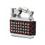 【正規取扱店】【通常販売価格6600円】【在庫限り】オイルライター DUKE STUDS LEATHER デューク1 本牛革巻き型押しスタッズ加工 アナーキー4 丸スタッズ ダークブラウン ペンギンライター 3,300円