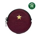 【正規取扱店】【生産終了カラー 在庫限り】コンパクトなサイズ Groover Leather グルーバーレザー GDB-100-BRD 小銭入れ 星スタッズ付き...