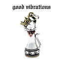 【good vibrations 正規取扱店】【送料無料】シルバーアクセサリー グッドバイブレーションズ チェス 駒 キング 王様 キャット 猫 ネコ ペンダントトップ シルバー 純銀 Silver925 ネックレス