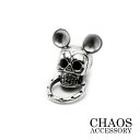 コンチョ/ドロップハンドル≪スカルマウス Mサイズ≫シルバーコンチョ/Silver925/国産高級スクリュー使用【 レザーウォレット専門店 】【メール便可】【売...