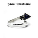 【good vibrations 正規取扱店】【送料無料】シルバーアクセサリー 指輪 グッドバイブレーションズ ミスティッククォーツ アラベスク フリーサイズ ...
