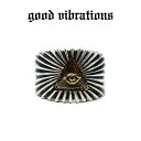 【good vibrations 正規取扱店】【送料無料】シルバーアクセサリー 指輪 グッドバイブレーションズ フリーメイソン ピラミッドアイ デザインリング 19号 スターリング シルバー 925 純銀 真鍮