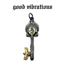 【good vibrations 正規取扱店】【送料無料】シルバーアクセサリー グッドバイブレーションズ フェザー イーグル ココペリ ウォーボンネット カギ ...