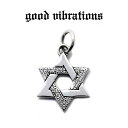 【good vibrations 正規取扱店】【送料無料】グッドバイブレーションズ ケルト 星 六芒星 ヘキサゴン ケルティックスター ペンダントトップ スター...