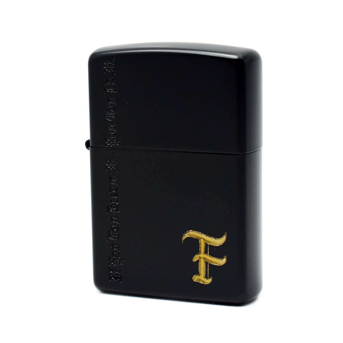 名入れライター・ジッポ 【ZIPPO正規取扱店】【対象商品はインナーケース名入れ無料】ZIPPO メッセージ ≪ZIPPO 2009 イニシャルF & メッセージ≫/ジッポ/ジッポー/誕生日/プレゼント/バイク/バイカー/ラッピング