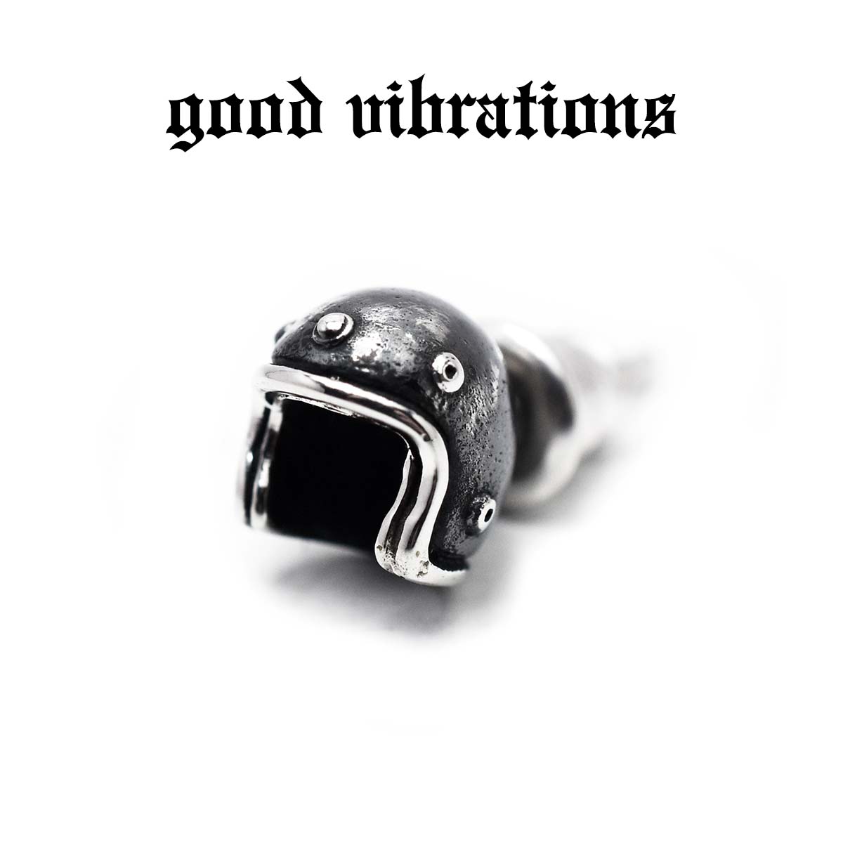 【good vibrations 正規取扱店】【送料無料】シルバーアクセサリー ピアス 片耳 メンズ ブランド グッ..