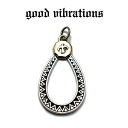 【good vibrations 正規取扱店】【当店 限定 別注】シルバーアクセサリー グッドバイブレーションズ イーグル メタル リングネックレス サングラス...