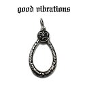 【good vibrations 正規取扱店】【当店 限定 別注】シルバーアクセサリー グッドバイブレーションズ リリー 百合の紋章 フルール・ド・リス リング...