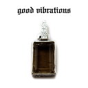 【good vibrations 正規取扱店】【送料無料】シルバーアクセサリー グッドバイブレーションズ 大粒 スモーキークォーツ 天然石 チャーム ペンダント...