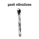 【good vibrations 正規取扱店】【送料無料】グッドバイブレーションズ シルバーアクセサリー スパイラル スティック 螺旋棒 ネイティブ アメリカン...