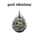 【good vibrations 正規取扱店】【送料無料】シルバーアクセサリー グッドバイブレーションズ ココペリ 精霊 ネイティブアメリカン インディアン ス...